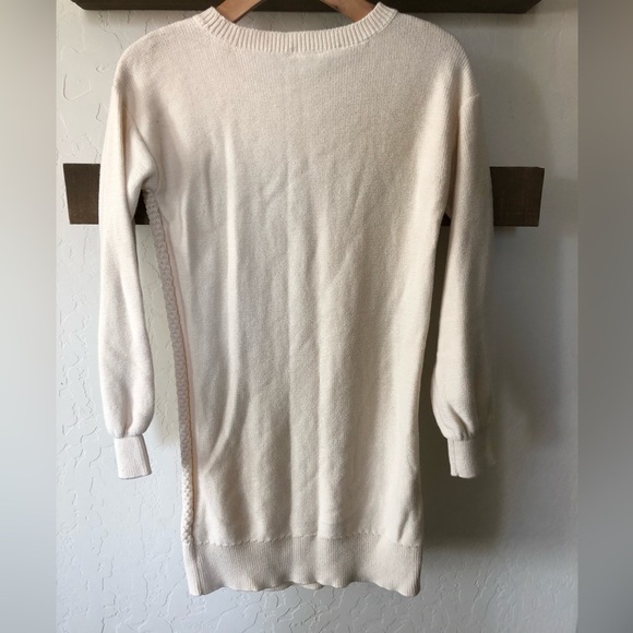 GAP Kids|Big girl chunky knit fisherman sweater dress in tan/neutral••Size 14-16 - Picture 7 of 8